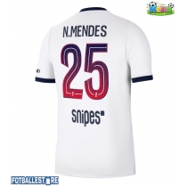 Paris Saint-Germain Nuno Mendes #25 Bortedrakt 2026-27 Kortermet